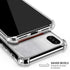Poland Flag Distressed iPhone X/XS Clear Case